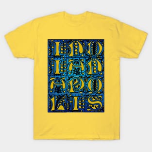 Indianapolis deco block T-Shirt